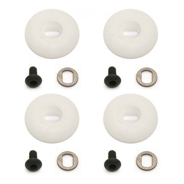 Team Associated Factory Team 13mm Blank Shock Pistons (4)