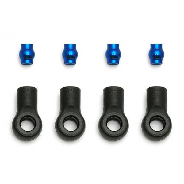 Team Associated Aluminum Factory Team Pivot Balls (4)