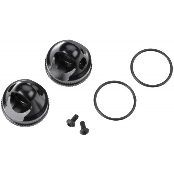 Team Associated Factory Team 12mm Shock Caps (2)