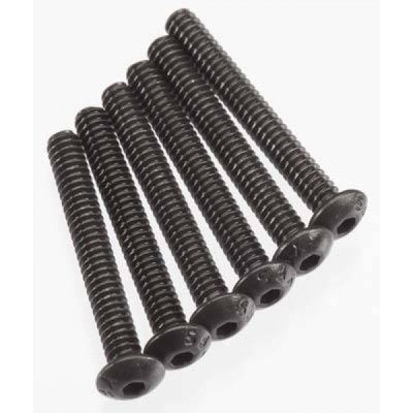 Team Associated Screws, 4-40 x 7/8 in (BHCS) (6)