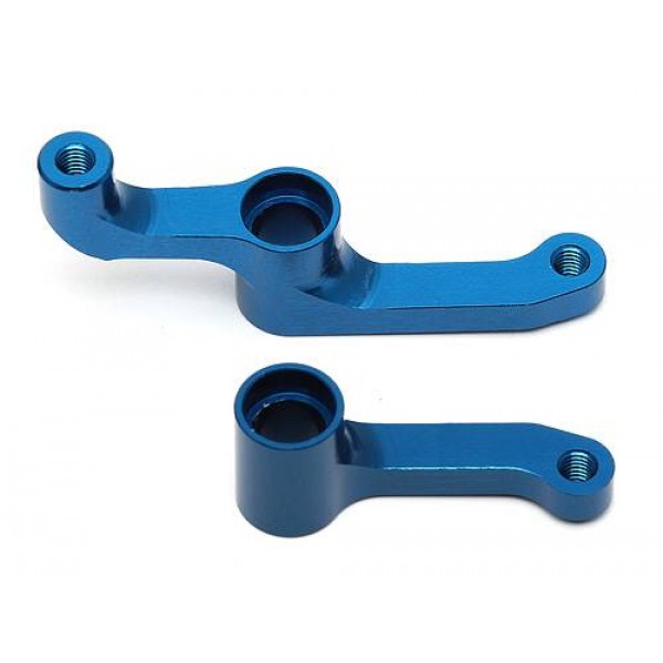 Team Associated Aluminum Factory Team Steering Set, Blue