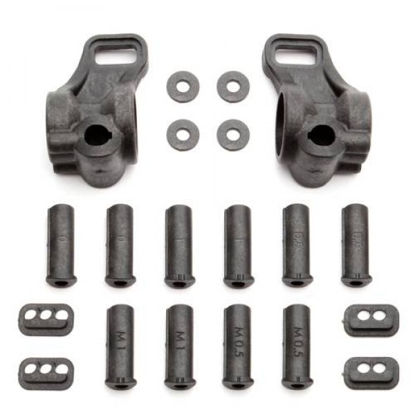 Team Associated B5 Rear Hubs, Hard (2)