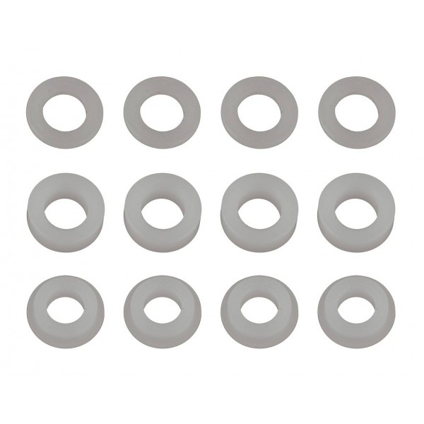 Team Associated Factory Team 12mm Machined Shock Spacers, V2 (12)