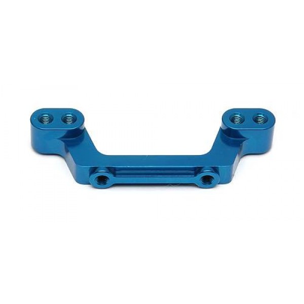 Team Associated Aluminum Factory Team B5M Rear Ballstud Mount, Blue