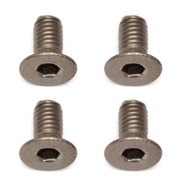 FT Ti Screws, 3 x 6mm FHCS