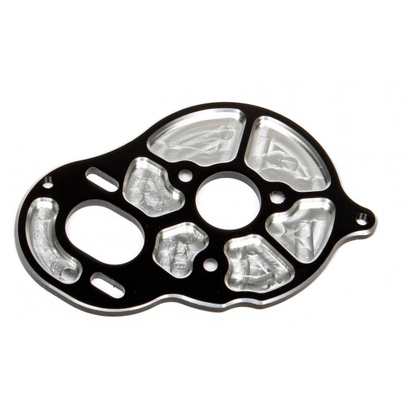 Team Associated Factory Team Front Motor Plate, 3 gear, Black