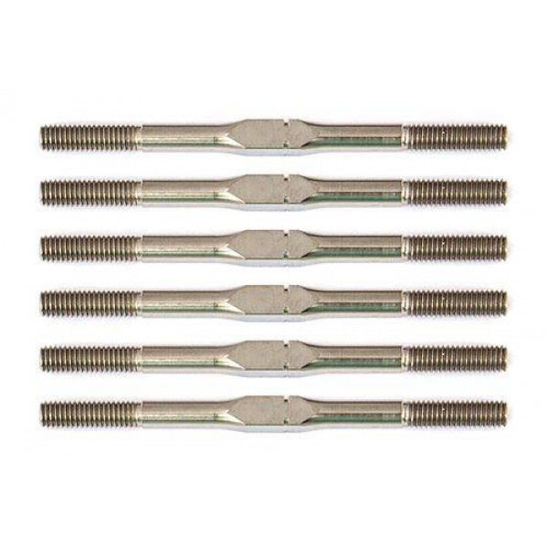 Team Associated RC10B6.1 Factory Team Titanium 3x48mm Turnbuckle Set