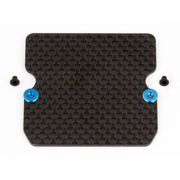 Team Associated Carbon Fiber Servo Plate B6.1 T6.1 SC6.1
