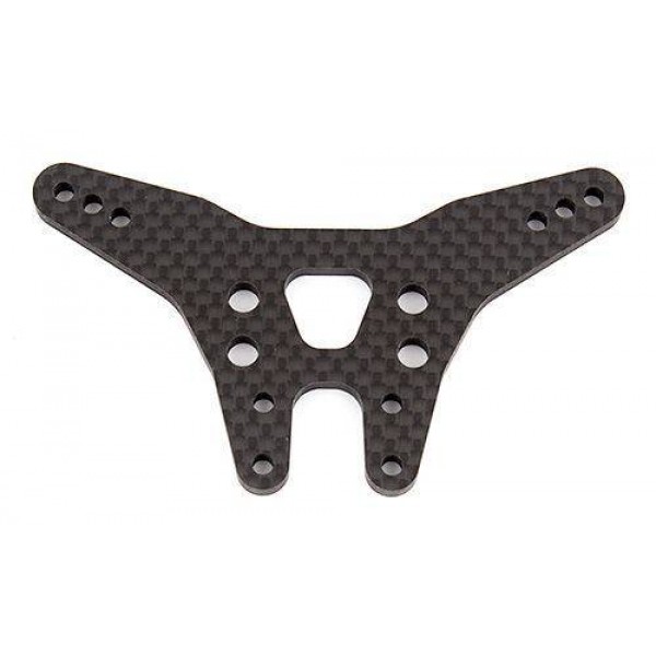 Team Associated B6.1 Rear Shock Tower, tall, graphite