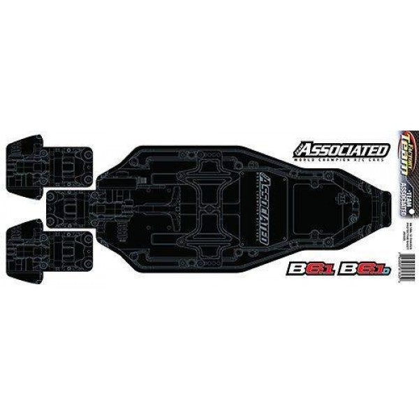 Team Associated B6.1/B6.1D FT Chassis Protective Sheet