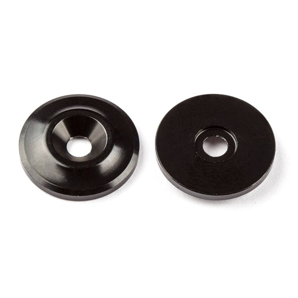 Team Associated Aluminum Factory Team Wing Buttons (2)