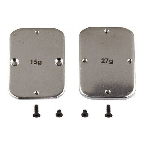 Team Associated B64 FT Steel Chassis Weights (15g/ 27g)