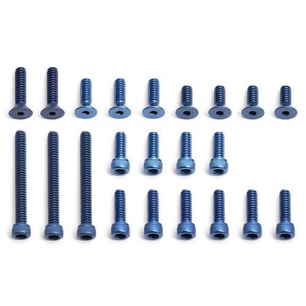 Team Associated Aluminum Factory Team Screw Set B3/B2 (22)