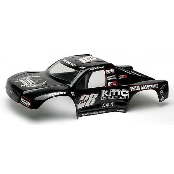 Team Associated SC10 KMC Wheels Body, painted