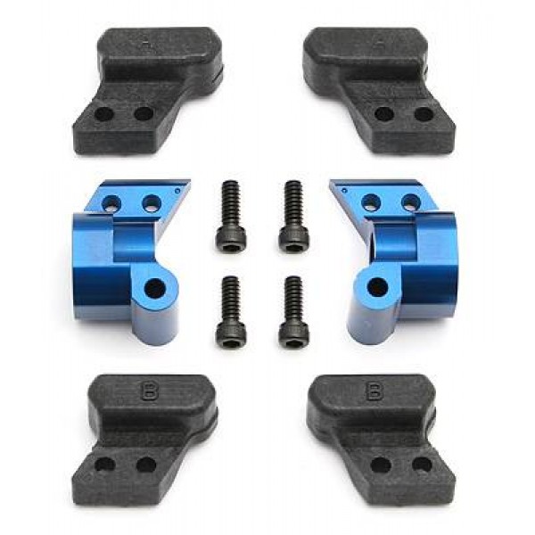 Team Associated Aluminum B44 Factory Team Hubs, 0 deg.