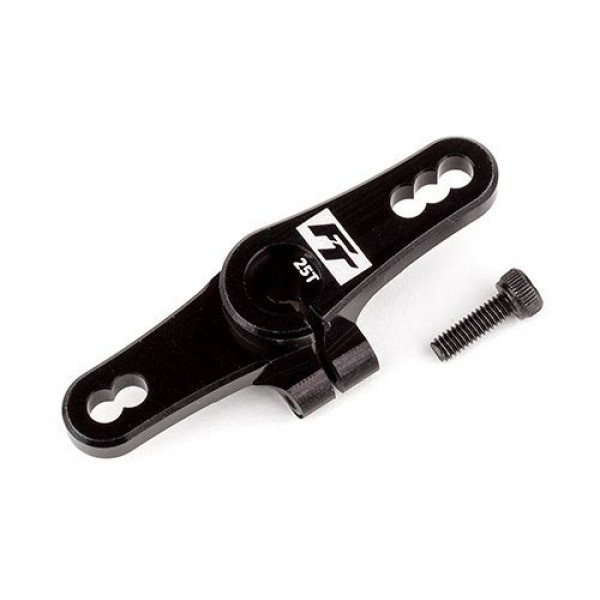 Team Associated FT Aluminum Clamping Throttle Servo Horn, 25T