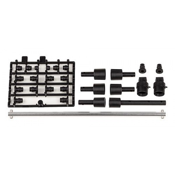 Team Associated Reflex 14R Outdrives, Pivot Balls, and Center Driveshaft