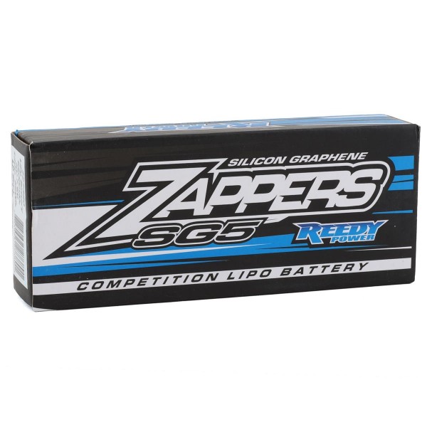 Team Associated Reedy Zappers High Voltage Ultra Low Profile Lipo Battery with 5mm Bullets, 7.6V / 6000mAh / 130C