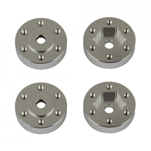 Team Associated FT Enduro Beadlock Hex Adapters, aluminum (4)