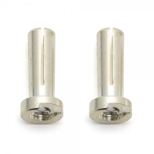 Team Associated Low-Profile Bullet Connectors, 4x14 mm (2)