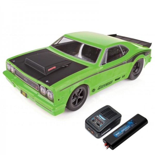 Team Associated DR10 1/10 2WD RTR Drag Race Car with LiPo: Green