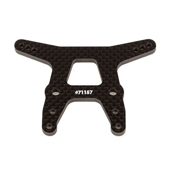 Team Associated RC10T6.4 Carbon Front Shock Tower (Gullwing Arm)