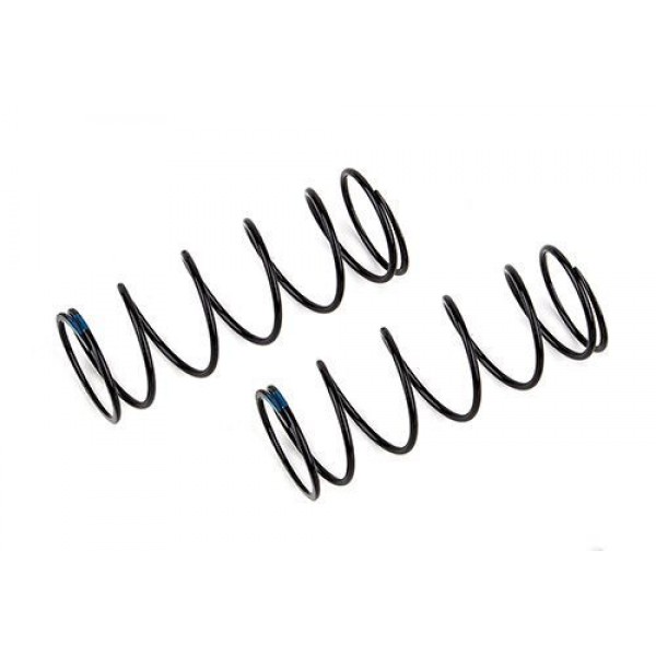 Team Associated 13mm Front Springs, Blue 4.80 lb/in, L54, 7.25T, 1.3D