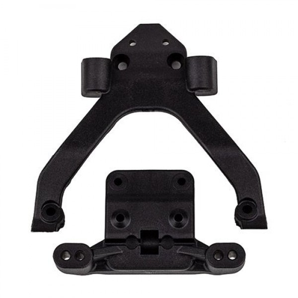 Team Associated Front Top Plate and Ballstud Angled Mount