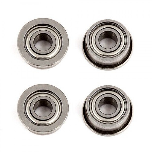 Factory Team Bearings, 0.125 x 0.3 in, flanged (4)