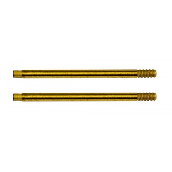 Team Associated Rear Ti-Nitride Screw Mount Shock Shafts V2, 3x29mm (2)