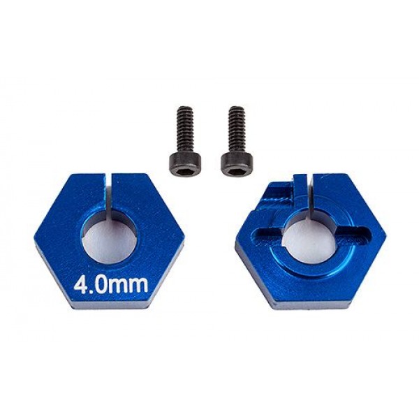 Team Associated RC10B6.2 Clamping Wheel Hex, (4.0mm) (2)