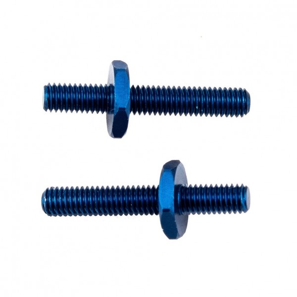 Team Associated RC10B6 FT ALUM BATTERY STRAP SHOULDER SCREW, BLUE