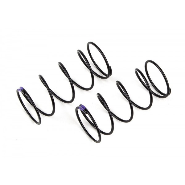 Team Associated 13mm Front Shock Springs, purple 4.6lb/in