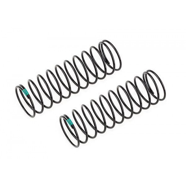 Team Associated 13mm Rear Shock Springs, Green 1.8lb/in, L61, 11.5T, 1.2D (2)
