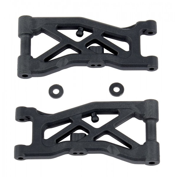 Team Associated Front Suspension Arms, hard (RC10B74) (2)