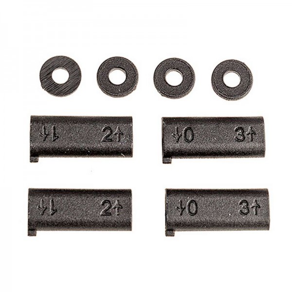 Team Associated RC10B74 Rear Hub Insert Set