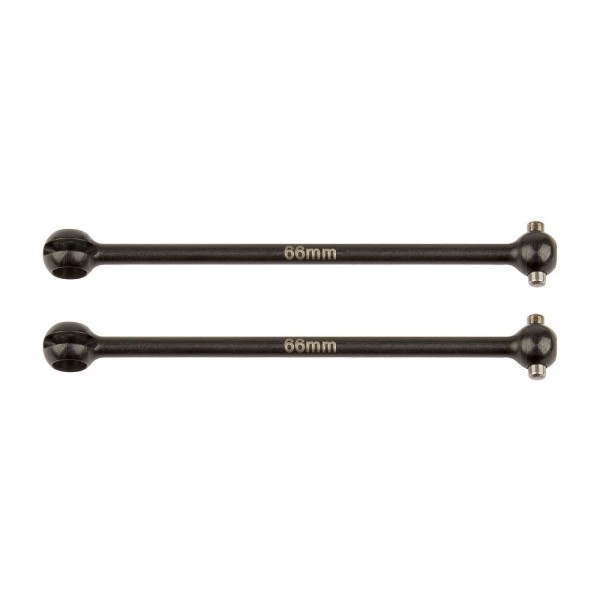 Team Associated RC10B74 CVA Bones, 66 mm (2)