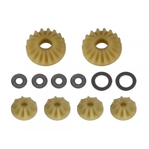 Team Associated RC10B74 FT LTC Differential Rebuild Set, plastic