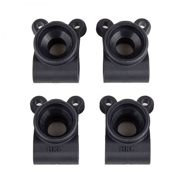 Team Associated RC10B7 FT Rear Hubs, carbon
