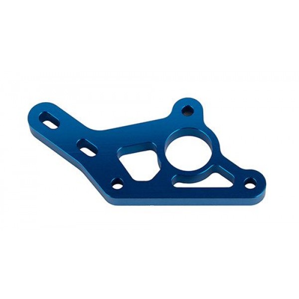 Team Associated RC10B7 Motor Mount, blue aluminum