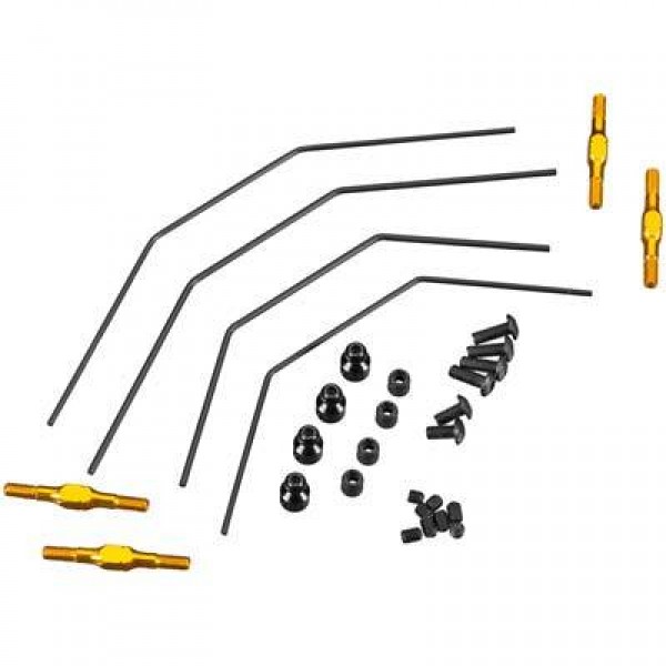 TD230031 Anti-Roll Bar Set Front/Rear Alum Turnbuckle D