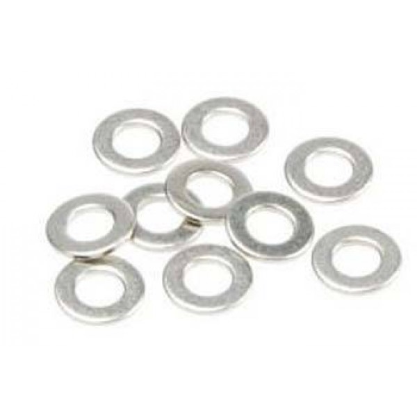 TD709009 Shock Piston Washer Chrome 2.5mm ID (10)