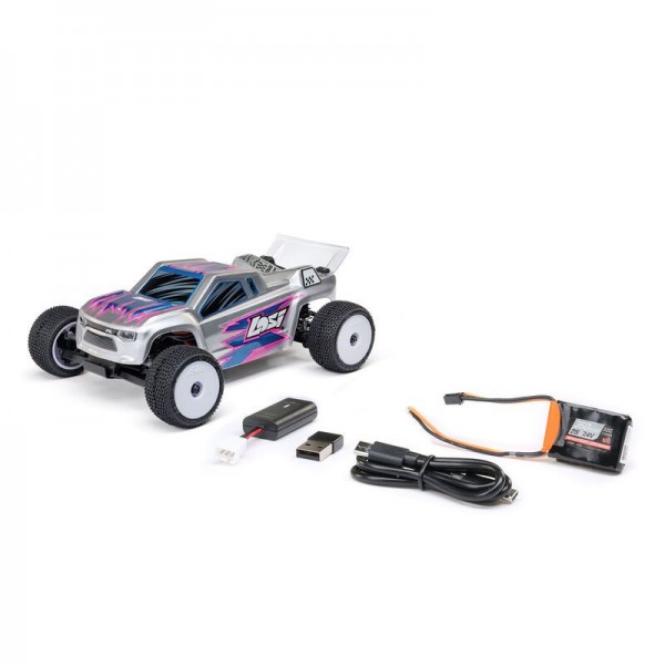 Team Losi Micro-T 1/28 2WD Silver RTR