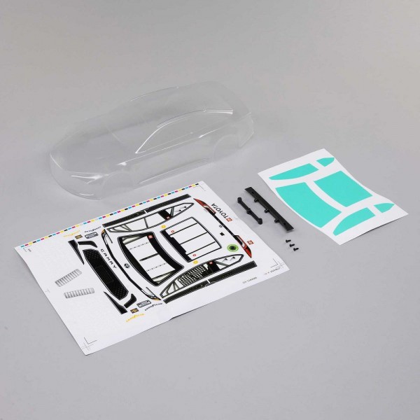 Team Losi NASCAR Toyota Camry Body, Clear