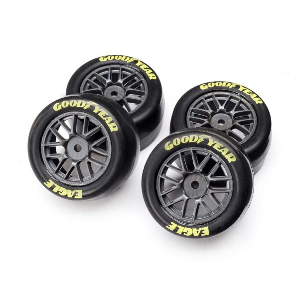 Team Losi NASCAR Goodyear Eagle Mounted Soft Tires (4)