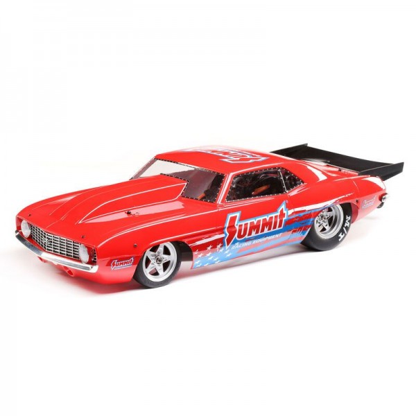 Losi '69 Camaro 22S No Prep 1/10 2WD Brushless Drag Car, Summit