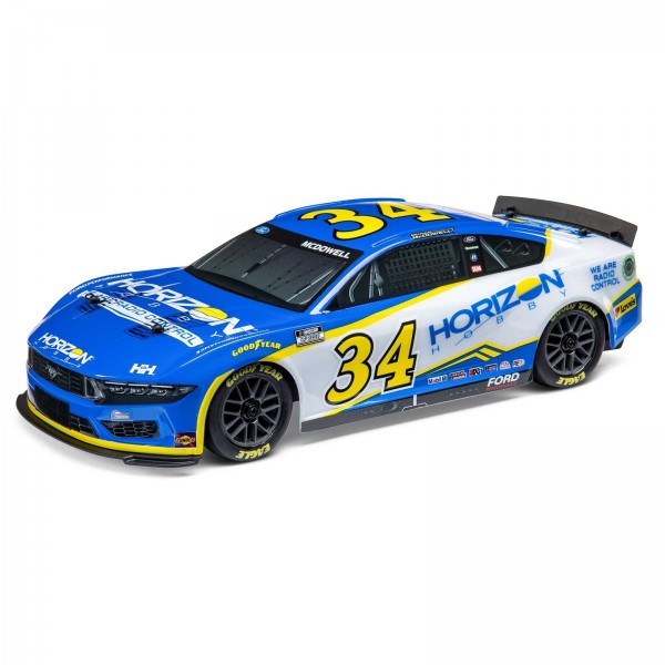 Losi 1/12 NASCAR AWD Michael McDowell No. 34, 2024 Ford Mustang