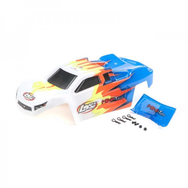 Losi Body, Blue/White (Mini-T 2.0)