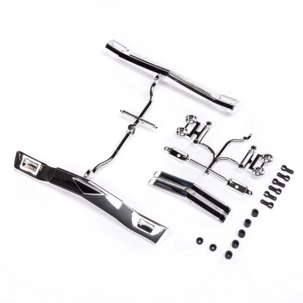 Team Losi Mini Drag Bumper and Light Housing Set