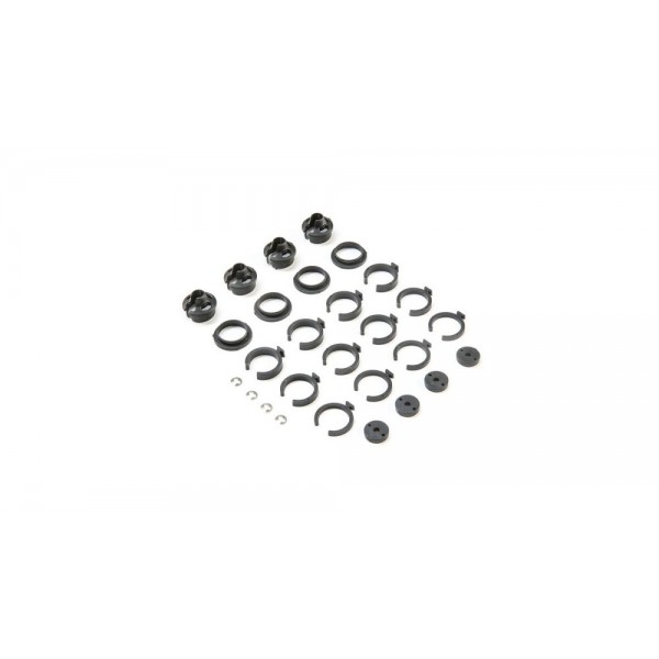 Team Losi Spring Cup & Clip Set (22S)